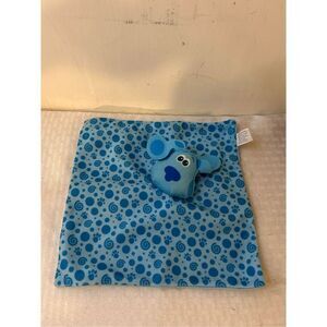Blues Clues blanket lovey 9.5"x10 plush head